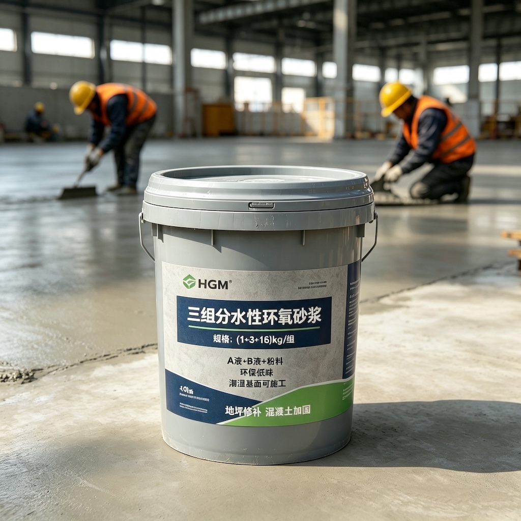 耒阳三组份水性环氧砂浆